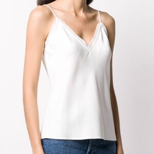 Frame Denim White Tank Top